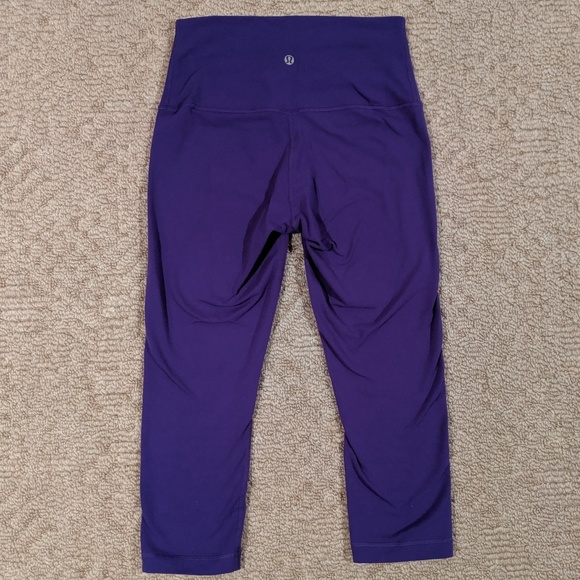 Lululemon Wunder Under Crop Roll Down - Picture 4 of 7